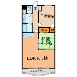 KIソシア　Ⅰの物件間取画像